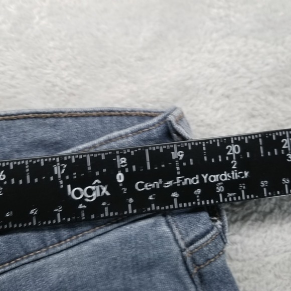 Paige Jeans Mens 38x32 Blue Federal Slim‎ Straight Stretch Preppy Medium Wash - Picture 5 of 9